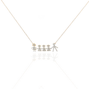 Sentiments Family Diamond Necklace